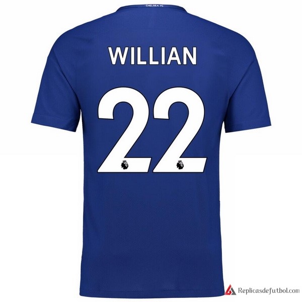 Camiseta Chelsea Primera equipación Willian 2017-2018